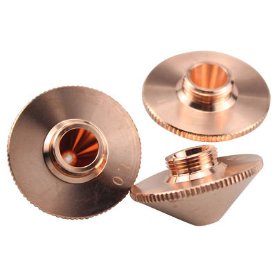 লেজার কাটিং নজল ক্যালিবার 0.8mm-7.0mm স্প্রে কপার অগ্রভাগ টাইপ করুন