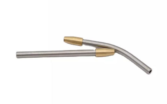 M5 ওয়েল্ডিং গানের অগ্রভাগ 15mm উচ্চতা 1mm ক্যালিবার ওয়্যার ফিড নজল